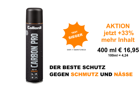 DER BESTE SCHUTZ GEGEN SCHMUTZ UND NÄSSE TEST SIEGER SWR >> MARKTCHECK AKTION  jetzt +33% mehr Inhalt 400 ml € 16,95 100ml = 4,24